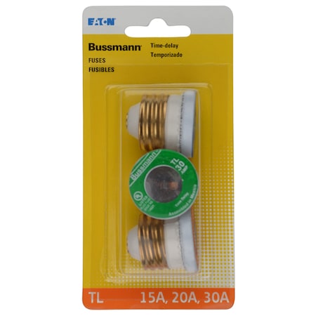 Bussmann Time Delay Tl Fuse 3Pk BPTLA